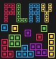 game stock box with five color vector image vector image
