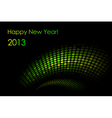 green snake background vector image vector image
