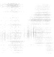 grunge black and white urban texture template vector image