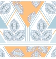 colorful seamless ethnic pattern decorative vector image