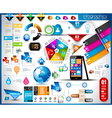 infographic template vector image vector image