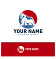 king kong logo design creative kong logo vector image vector image