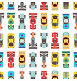 cars seamless racing vector image
