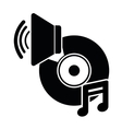 dj electronic music party vector image