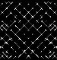 seamless pattern of irregular abstract grid vector image vector image