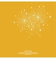 abstract background with flashes of salute vector image vector image