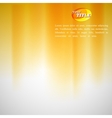 abstract orange background with blurred watercolor vector image