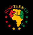 black history month design vector image