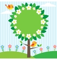 tree frame vector image vector image