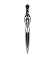 fantasy sword 0011 vector image vector image