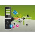 cellular phone vector image vector image