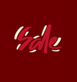 holiday sale christmas discount new year vector image vector image
