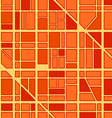 abstract seamless background of city district vector image vector image