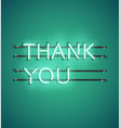 neon realistic word for advertising vector image