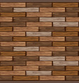 wood brown floor tiles pattern seamless texture vector image