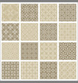 seamless patterns vector image