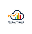 sky report logo icon design vector image