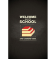 school poster books vector image vector image