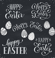 happy easter greeting card vector image