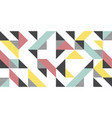 modern background with triangles and lines vector image vector image