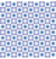 winter abstract geometric seamless pattern vector image
