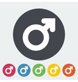male gender sign vector image
