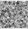 doodles cute seamless pattern vector image