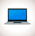 realistic laptop vector image