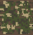 digital camouflage pattern design element vector image