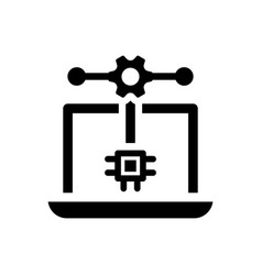 Hypervisor icon eps file Royalty Free Vector Image