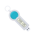 security token with password vector image