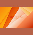 abstract gradient orange and yellow design vector image