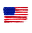 american flag independence day 4 th july vector image