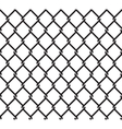 metallic wired fence seamless pattern vector image vector image