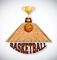 basketball sport vector image vector image