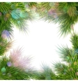 frame of tree branches eps 10 vector image vector image