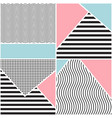 abstract geometric seamless pattern vector image vector image