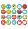 finance icons vector image