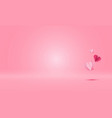 abstract pink coral gradient background empty vector image vector image