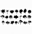trees vector image