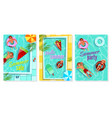 summer pool party vector image