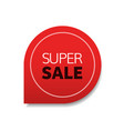 special offer super sale tag promo marketing vector image
