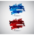 abstract background with blots and splatters vector image vector image