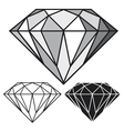 diamond vector image vector image