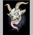 krampus vector image