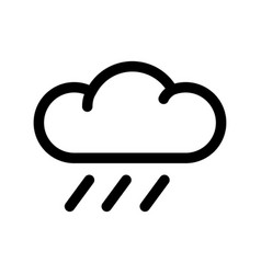 Light rain icon Royalty Free Vector Image - VectorStock