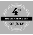 independens day gray vector image vector image