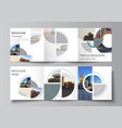 layout square covers design templates vector image