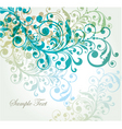 summer floral vector image vector image