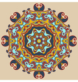 circle ornament ornamental round lace vector image
